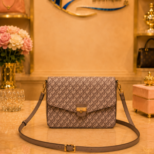 Anne Klein Luxury Cross Body Color Chest Nut