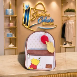 Disney Winnie Pooh Book Bag Color Beige Brown
