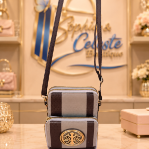 Crossbody Chic Unlimited Color Black Gray