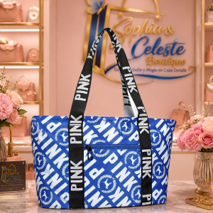 Victoria Secret Pink MOPERIL Travel Tote Bag Color White Black