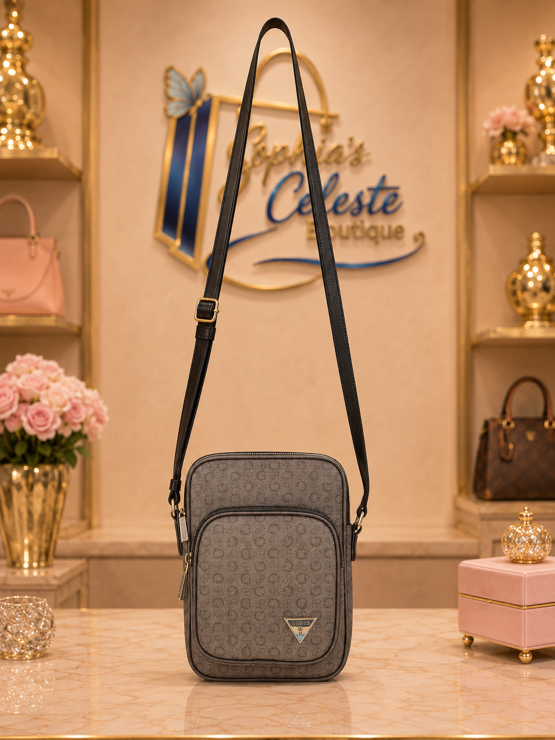 Men’s Cross body bags Color Black/Negro