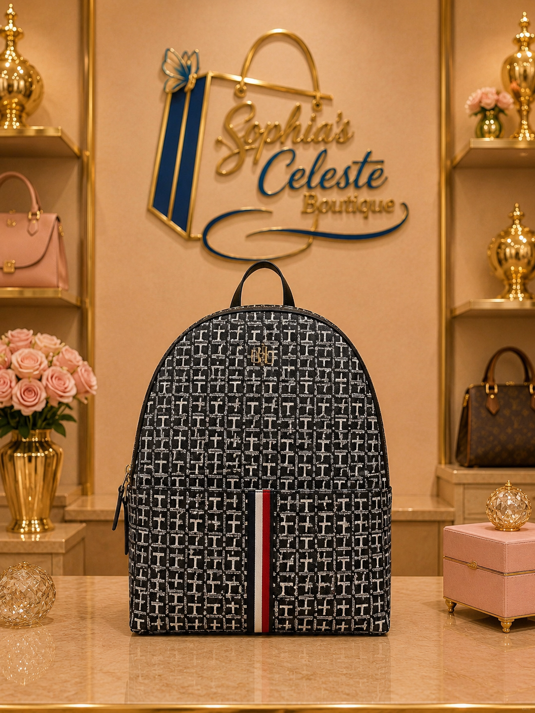 Tommy Hilfiger Large Book Bag Navy Blue / Azul Marino