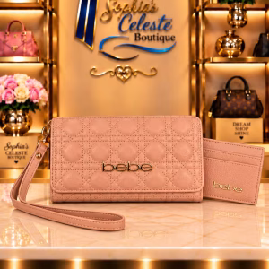 Bebe Tommy Wallet para Damas Color Rosa