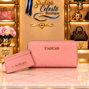 Bebe Tommy Wallet para Damas Color Rosa