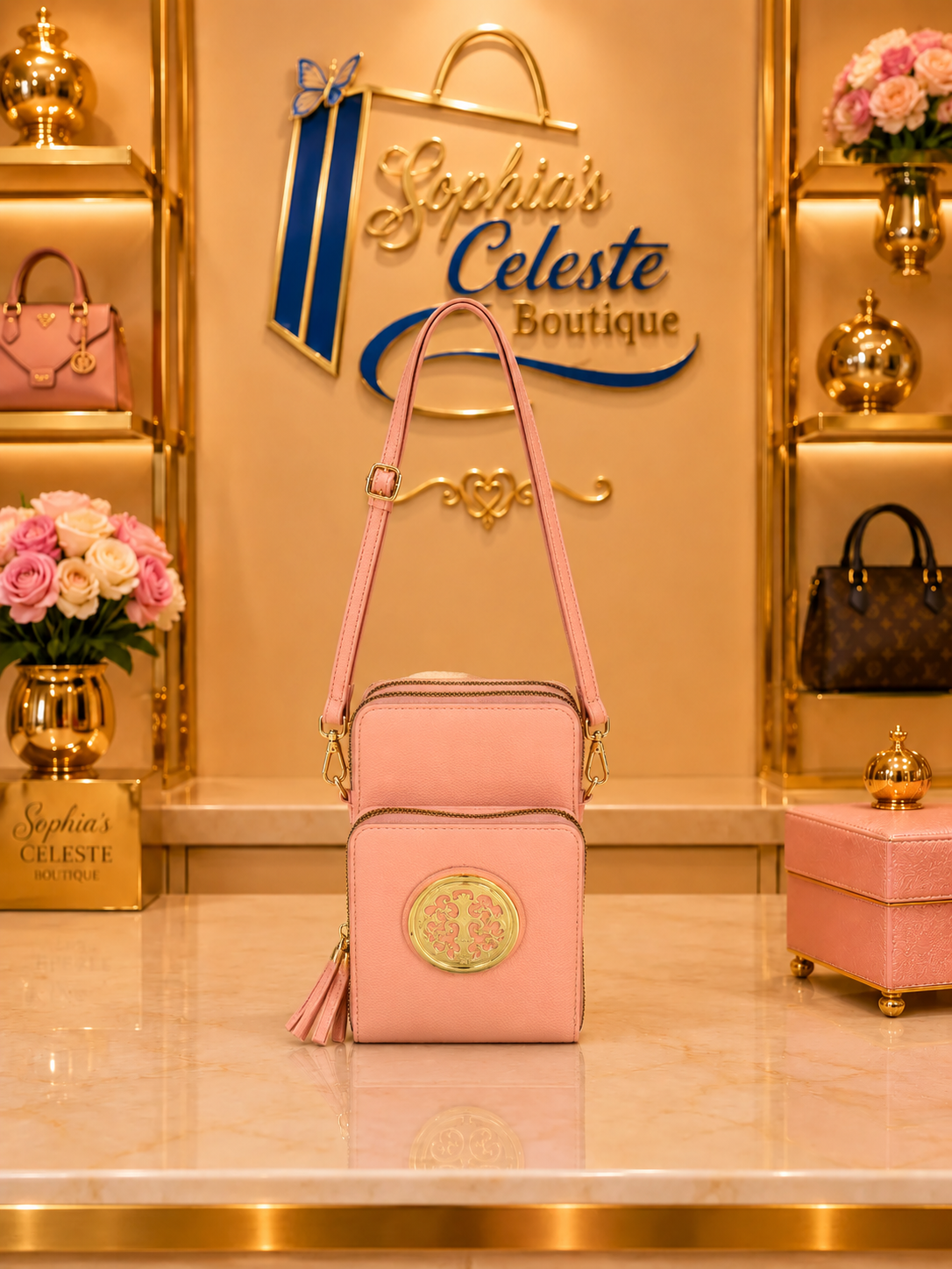 Crossbody Chic Unlimited Color Pink-Rosa