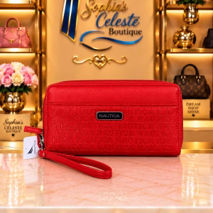 Náutica Wallet para Damas Color Rojo