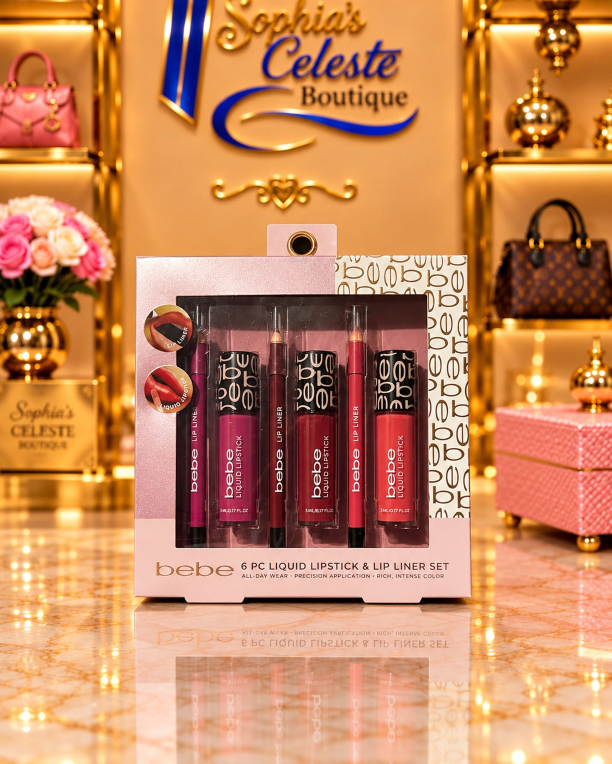 Bebé Lipstick and Lip Liner