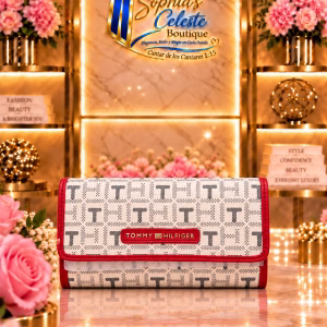 Tommy Hilfiger Wallet para Damas de Broche
