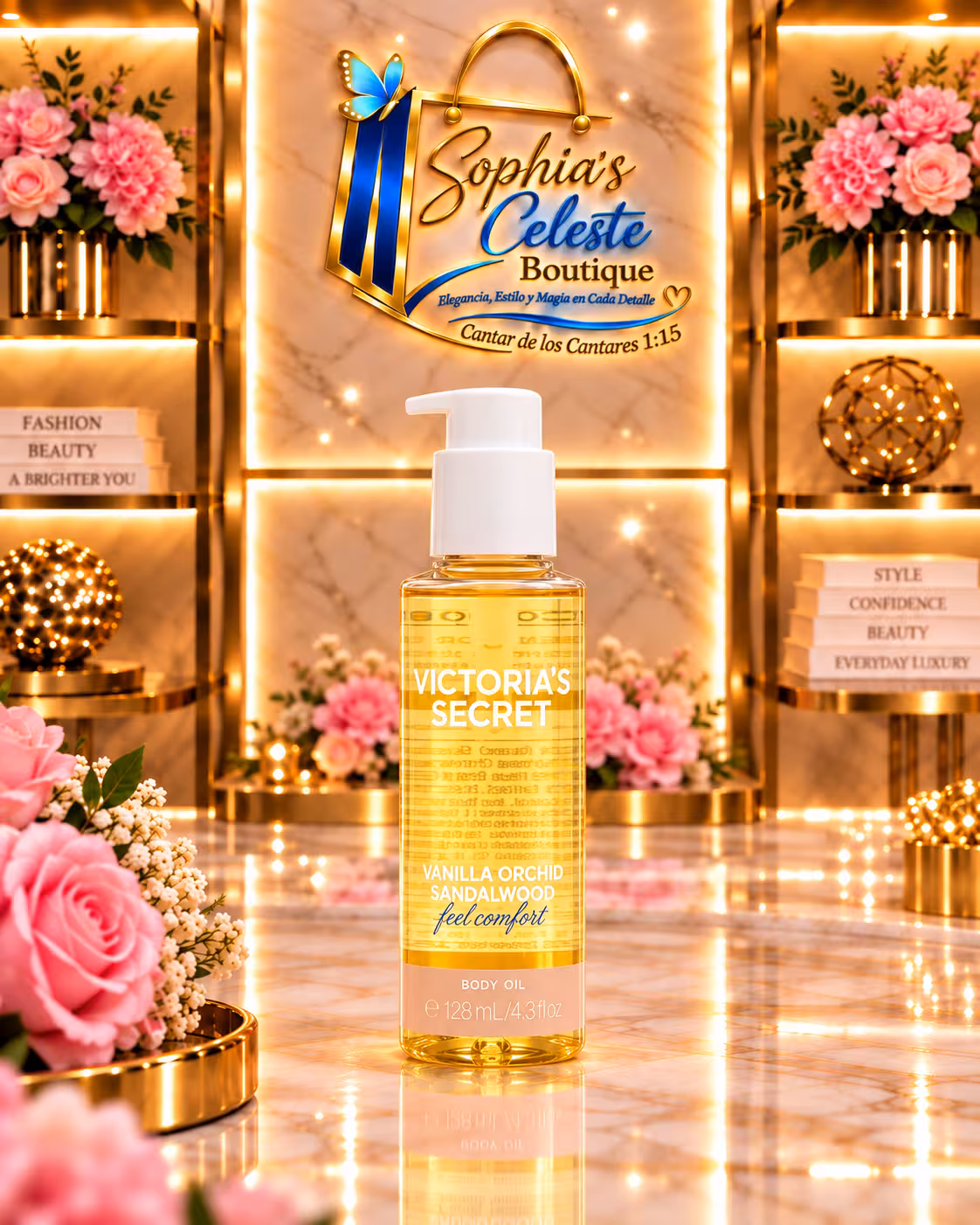 Body Care Vanilla Orchid Sandalwood Body Oil