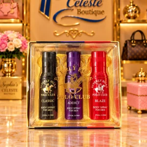Polo Club Body Spray Caballeros Sets de 3
